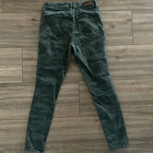 Social Standard by Sanctuary High Rise Skinny Army Print Women’s Jegging Sz 6/28 - Picture 12 of 12